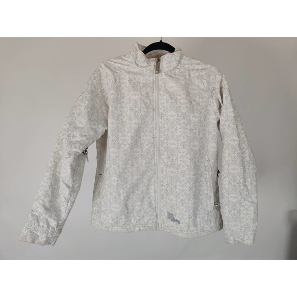 (V) Sims Women snow jacket winter waterproof white super rare original sz L